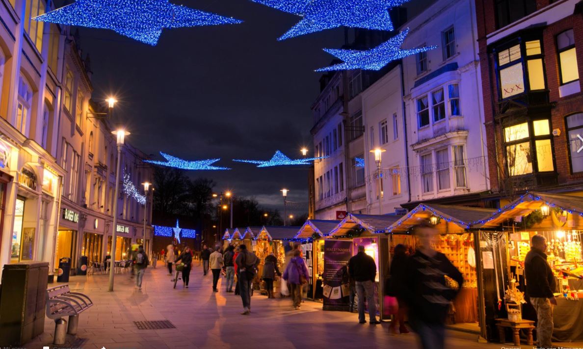 CARDIFF & BATH CHRISTMAS MARKETS WEEKEND