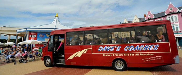 GAVIN AND STACEY TOUR ON DAVE’S COACH & CARDIFF