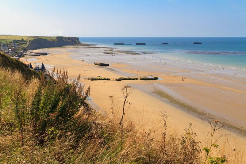 NORMANDY D-DAY BEACHES, PEGASUS BRIDGE & CAEN